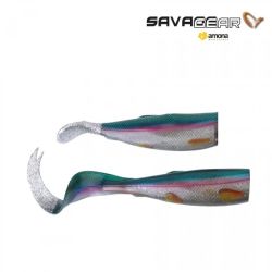 Silikona ēsma SAVAGE GEAR Cutbait siļķu komplekts Īsta siļķe