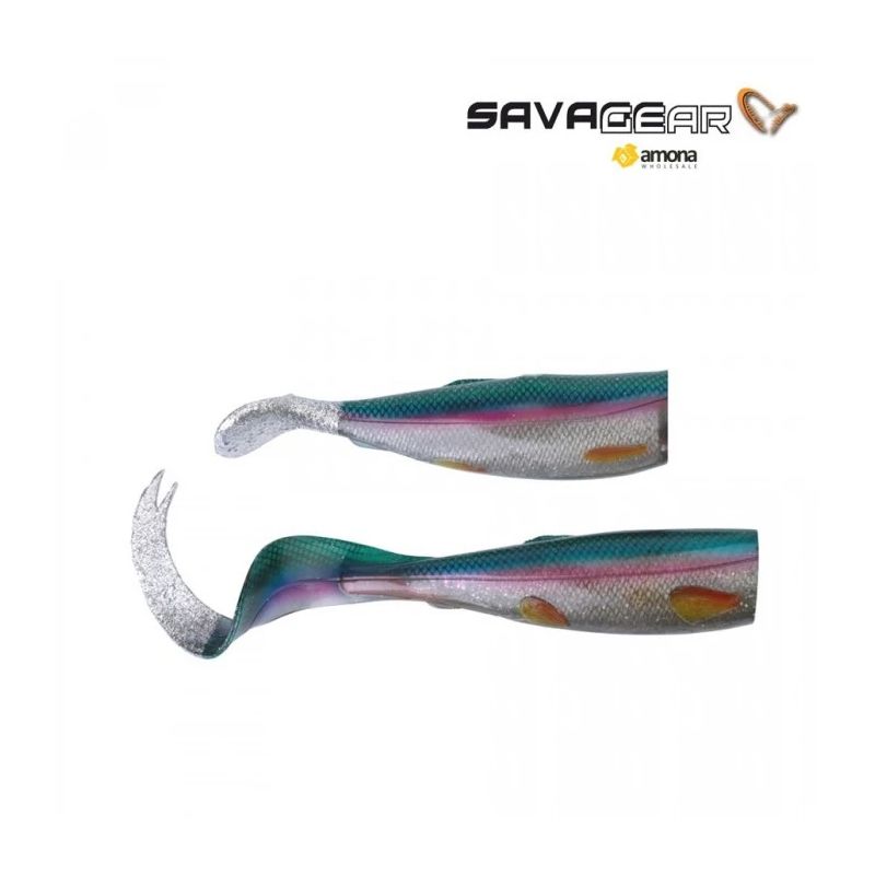 Silikona ēsma SAVAGE GEAR Cutbait siļķu komplekts Īsta siļķe