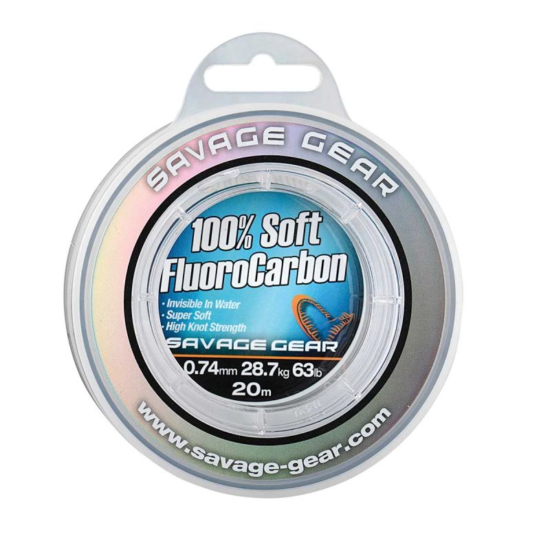 Fluorokarbona līnija SG Soft 0,81mm 15m 33,0kg