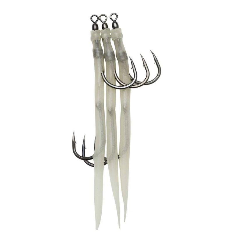 Bait KINETIC jūras gumija 10- 0 — Glow F191-144-053