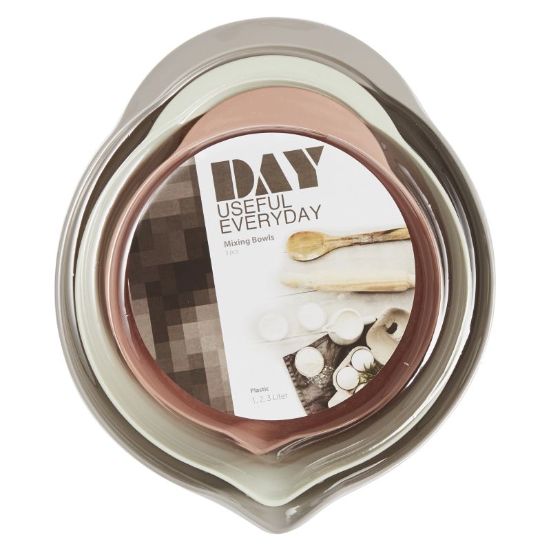 Komplekts maisīšanas trauku 1-2-3l 3gab