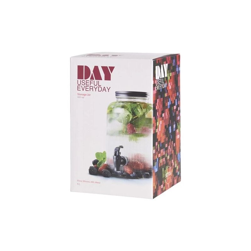 Burka day ar melnu krānu un vāku 4 l