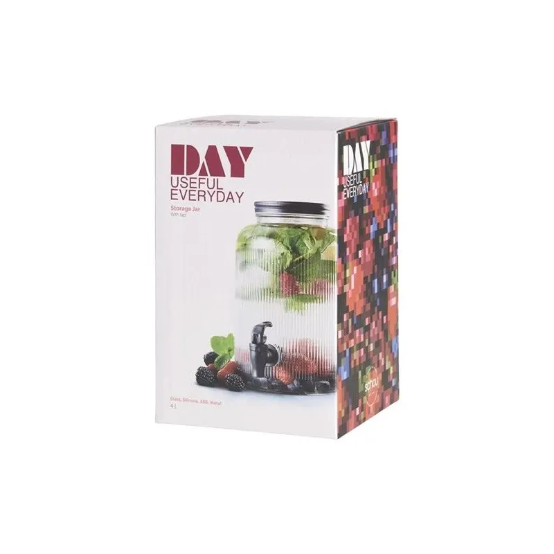 Krūka Day, stikls, 4 l