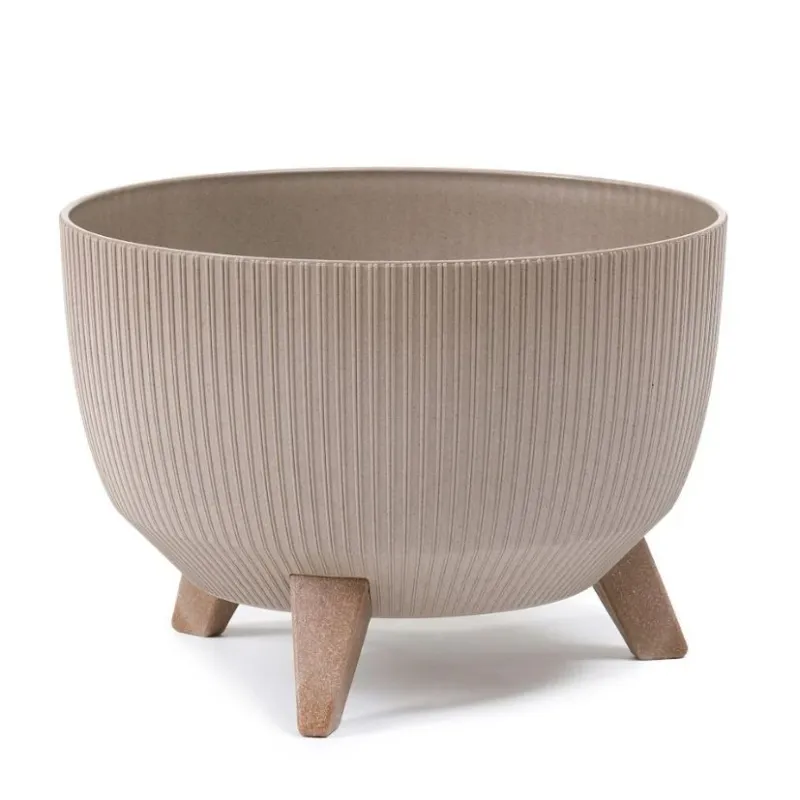 Puķu pods Lamela Roma 969-85, plastmasa, tumši brūns