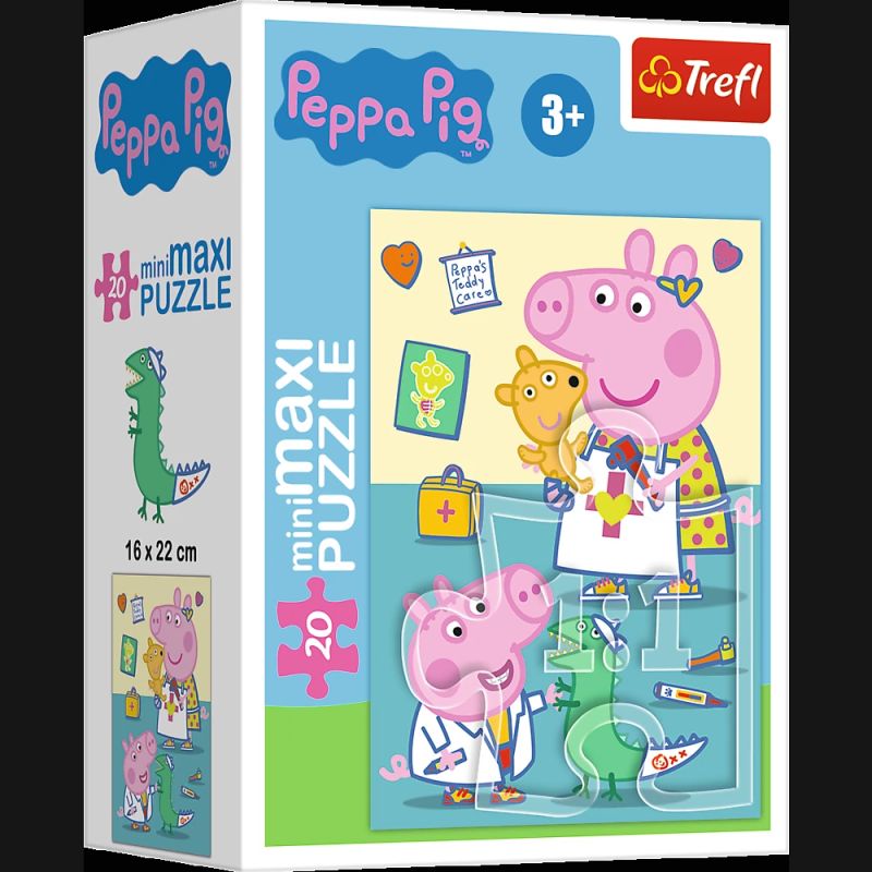 TREFL PEPPA PIG Mini Maxi puzle „Cūciņa Peppa, 20 gab.