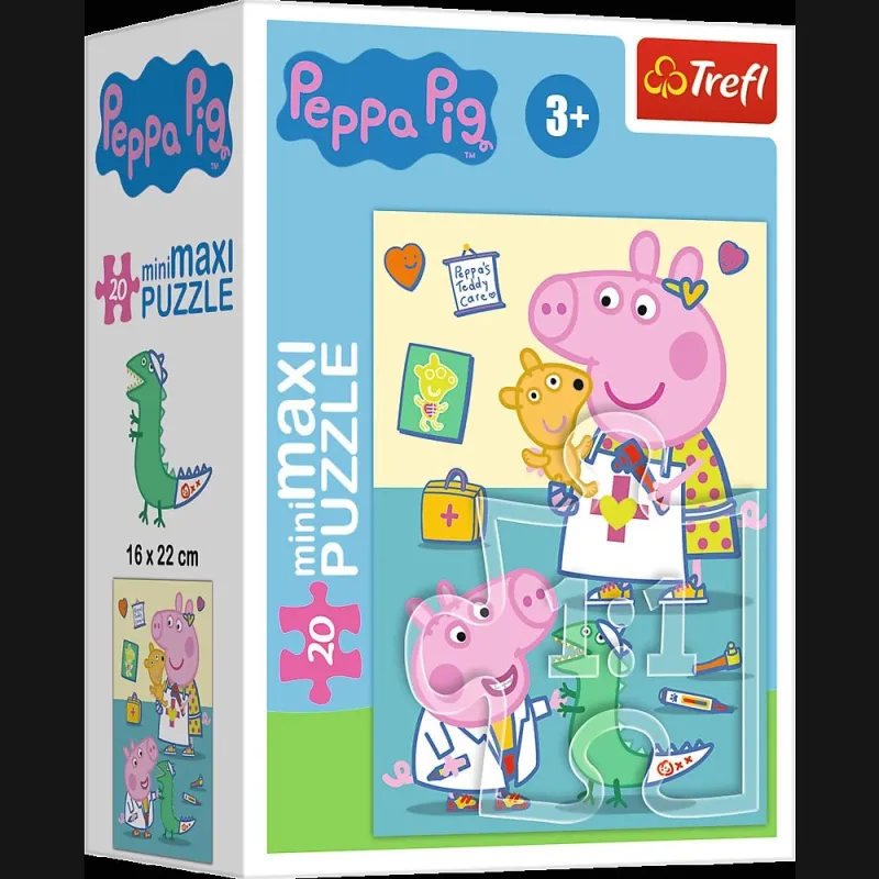 TREFL PEPPA PIG Mini Maxi puzle „Cūciņa Peppa, 20 gab.