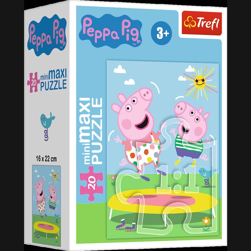 TREFL PEPPA PIG Mini Maxi puzle „Cūciņa Peppa, 20 gab.