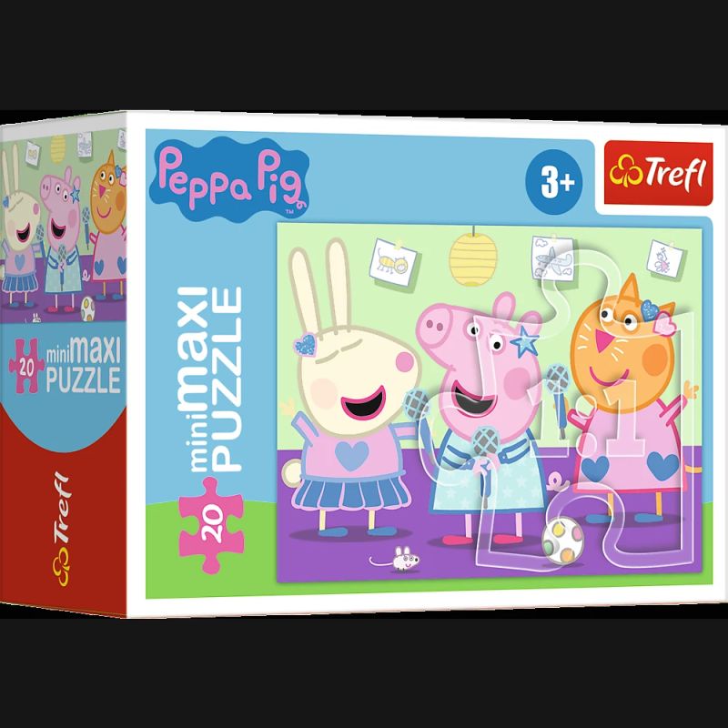 TREFL PEPPA PIG Mini Maxi puzle „Cūciņa Peppa, 20 gab.