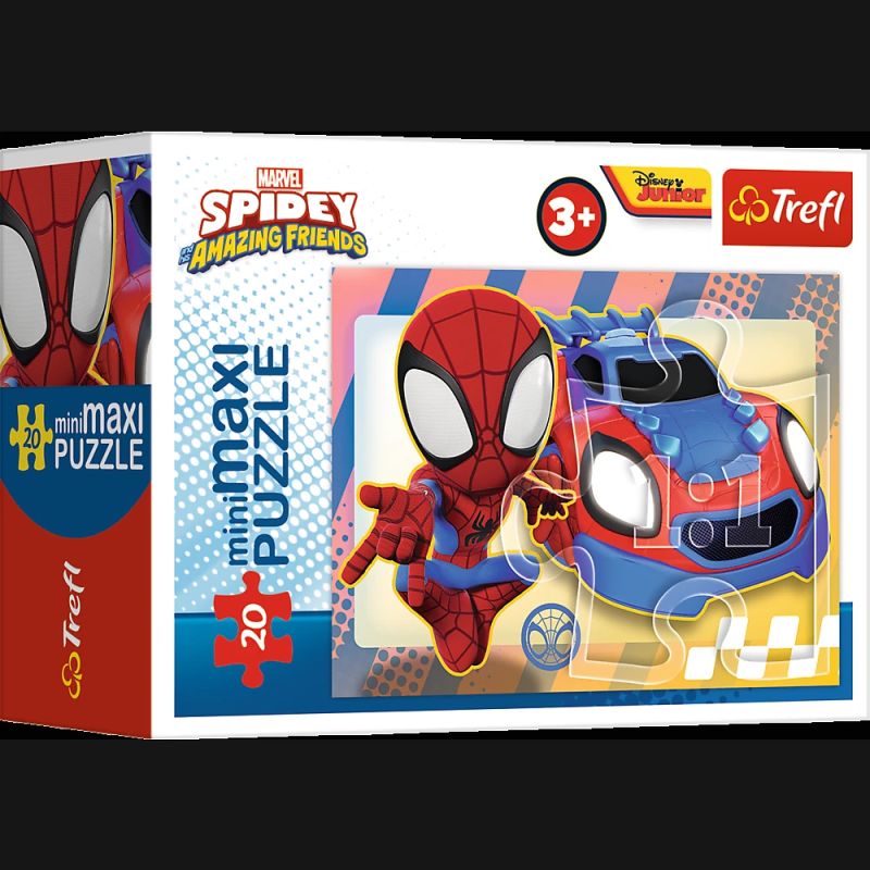 TREFL SPIDER-MAN Mini Maxi puzle Spidey, 20 gab.