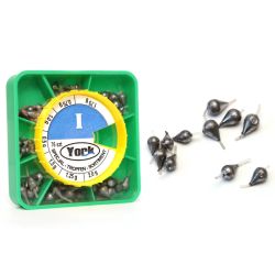 Sliding Weight Set York 0.5g - 2g