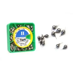 Sliding Weight Set York 2g - 6g