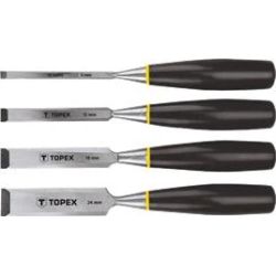 Kaltų komplektas 4 vnt. ,su plastikine rankena