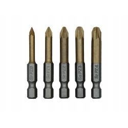 Uzgaļu komplekts 5 gab: PZ0, PZ1, PZ2, PZ3, PZ4, 50mm, 1-4