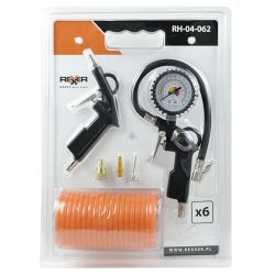 Pneimatisko piederumu komplekts, 6 gab.