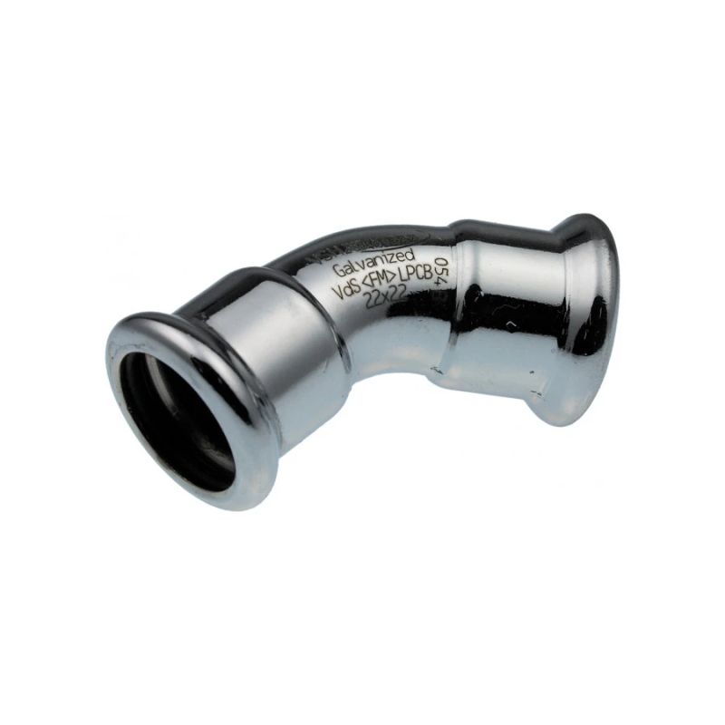 Karbona līkums 45° 35x35 i-i ,steel,