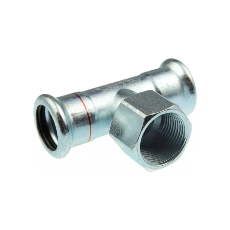 T veida caurule KAN-therm, 1-2 collas – Iekšējā vītne, DIA15 mm