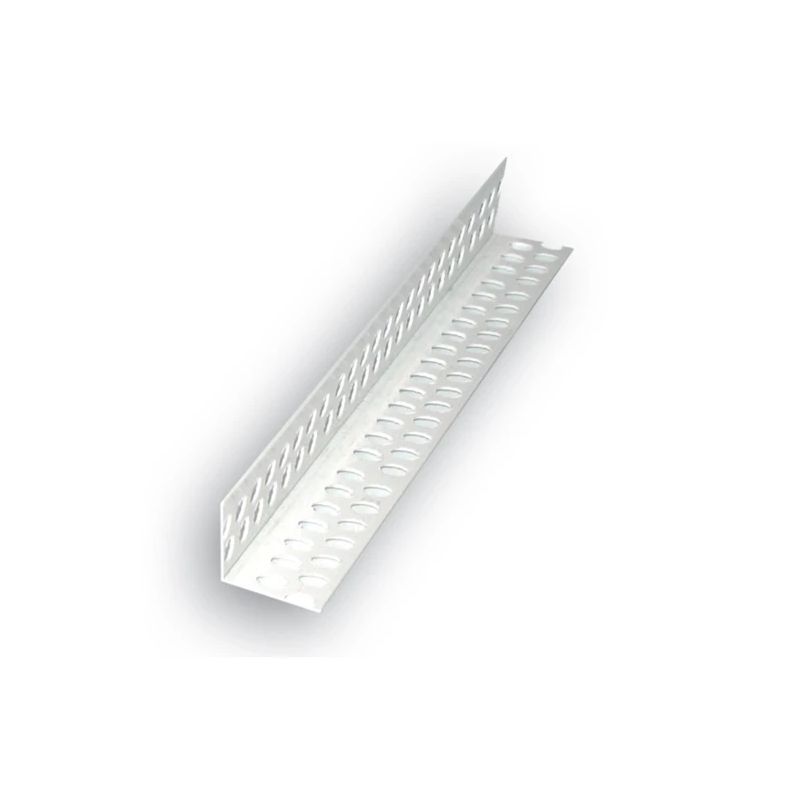 Stūris pvc perforēts 23x23 2,5m ,50,