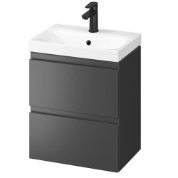 Vannas skapis ar izlietni MODUO SLIM 50 Anthracite