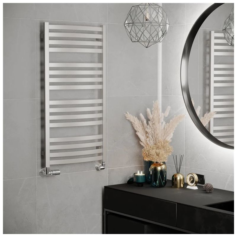 Vandeninis rankšluosčių džiovintuvas Terma D01, sparkling grey sp., 50 cm x 96 cm, 500 W