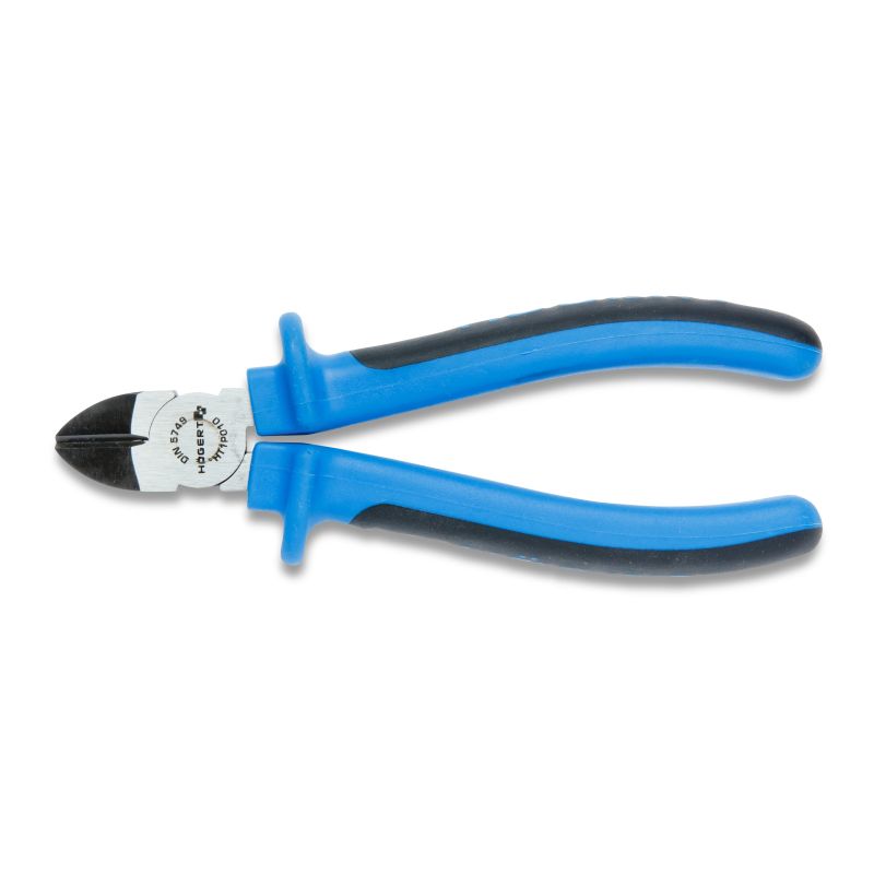 Half-round bent pliers 200 mm