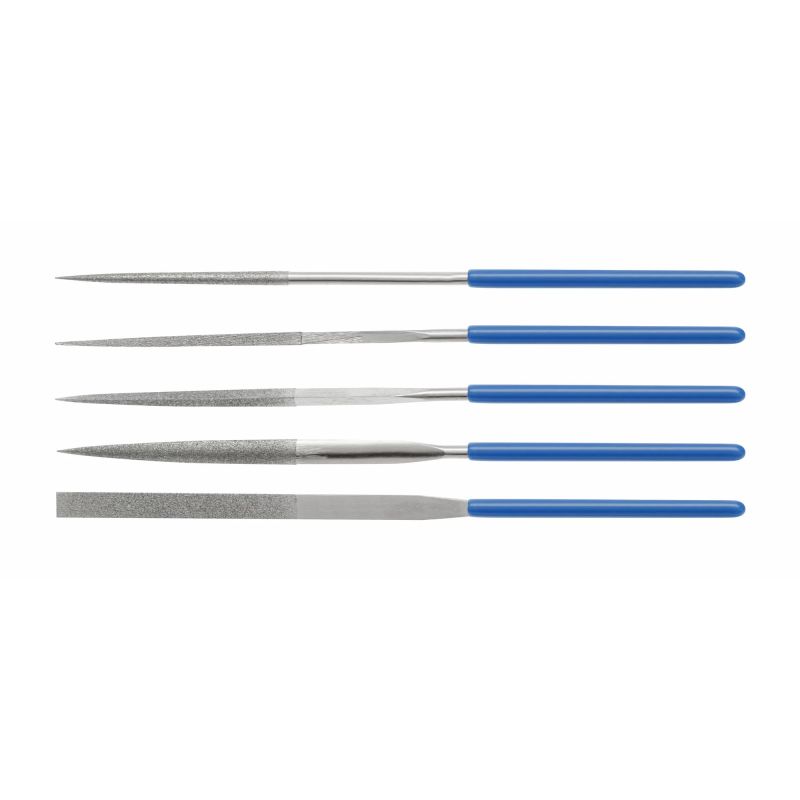 Diamond needle file, 5 pcs