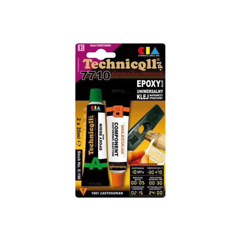 Epoksīdlīme universālā 2x20ml