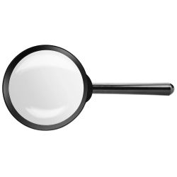 Palielināmais stikls DIA 90 mm