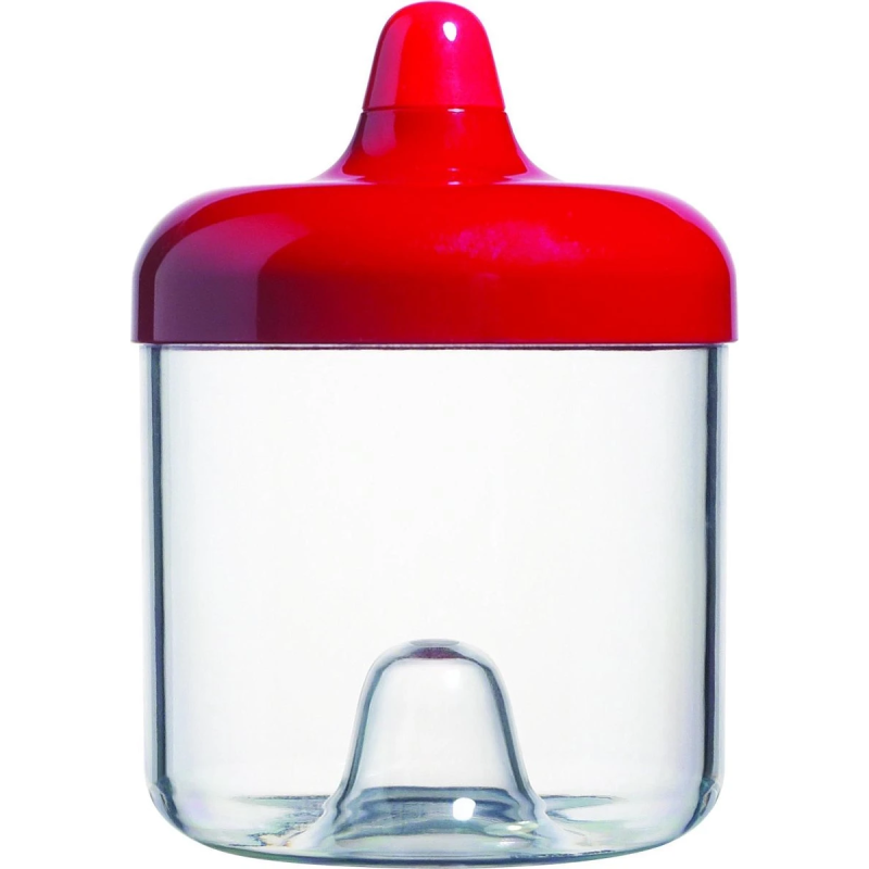 ViceVersa round canister 0.75L red 11231