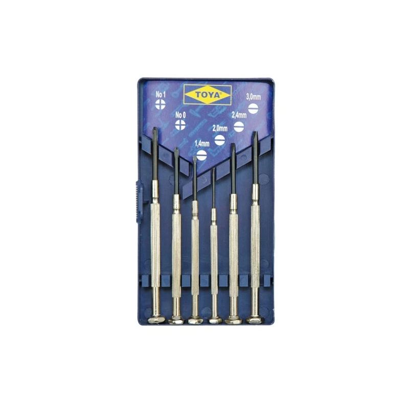 Skrūvgriežu komplekts smalkiem darbiem 6 gab.