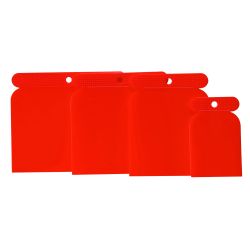 Plastmasas špakteļu komplekts 4 gab.