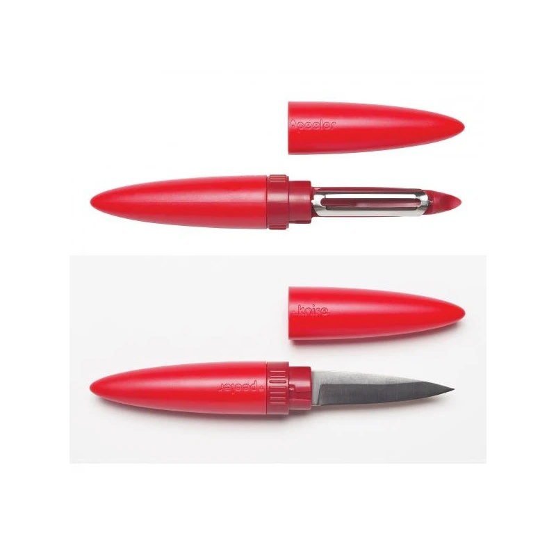 ViceVersa inky patato peeler red 13532