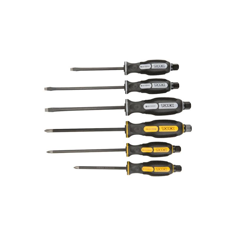 Sitamo skrūvgriežu komplekts 6 gab., CrV