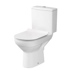 Tualetes pods CERSANIT City 604 CLEAN ON 3-5l ar duroplast SC EO SLIM vāku
