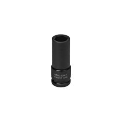 Pagarināta trieciena muciņa 19 mm, 1-2', CrMo