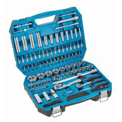 Tool set 144 pcs, 1-4, 1-2 