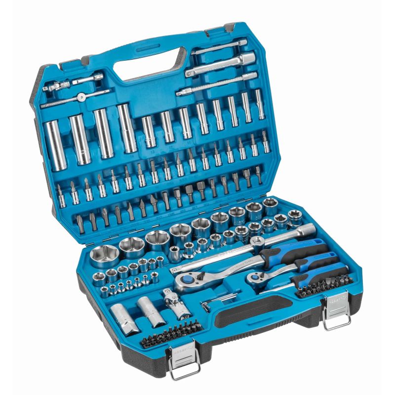 Tool set 144 pcs, 1-4, 1-2 