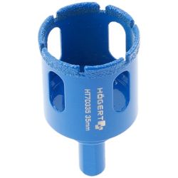 Dimanta kroņurbis 35 mm. Ker. flīzēm, akmenim