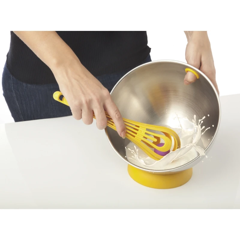 ViceVersa Kogel Mogel Bowl + Whisk Set yellow 16221