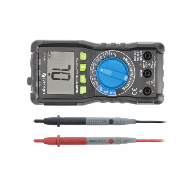 Skaitmeninis multimetras SMART technology