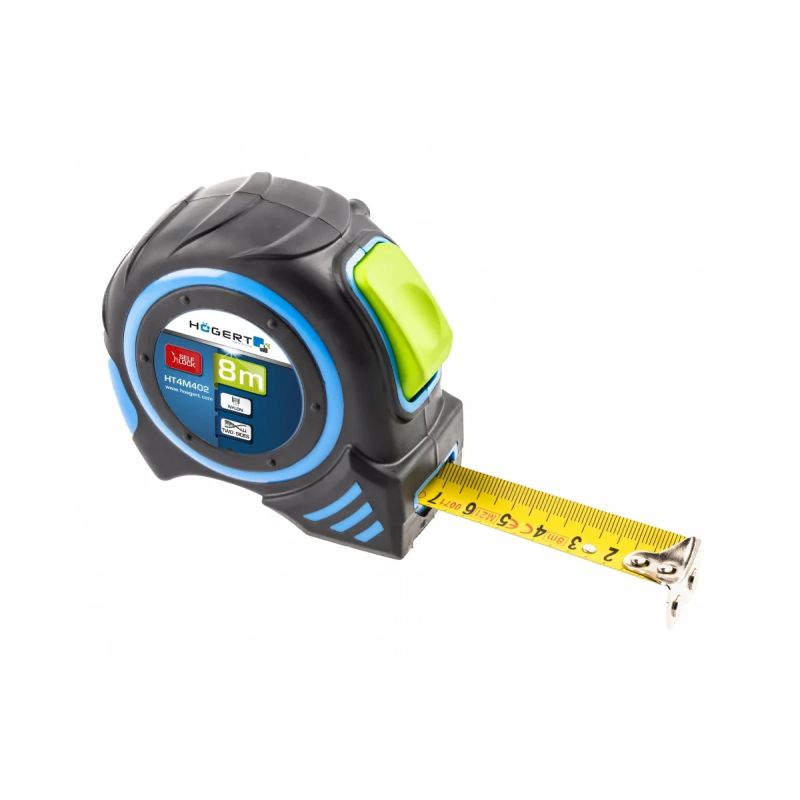 Mērlente 8m x 25 mm, sertificēta MID class II