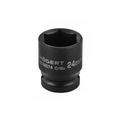 Hexagonal impact socket 24 mm, 1-2', CrV