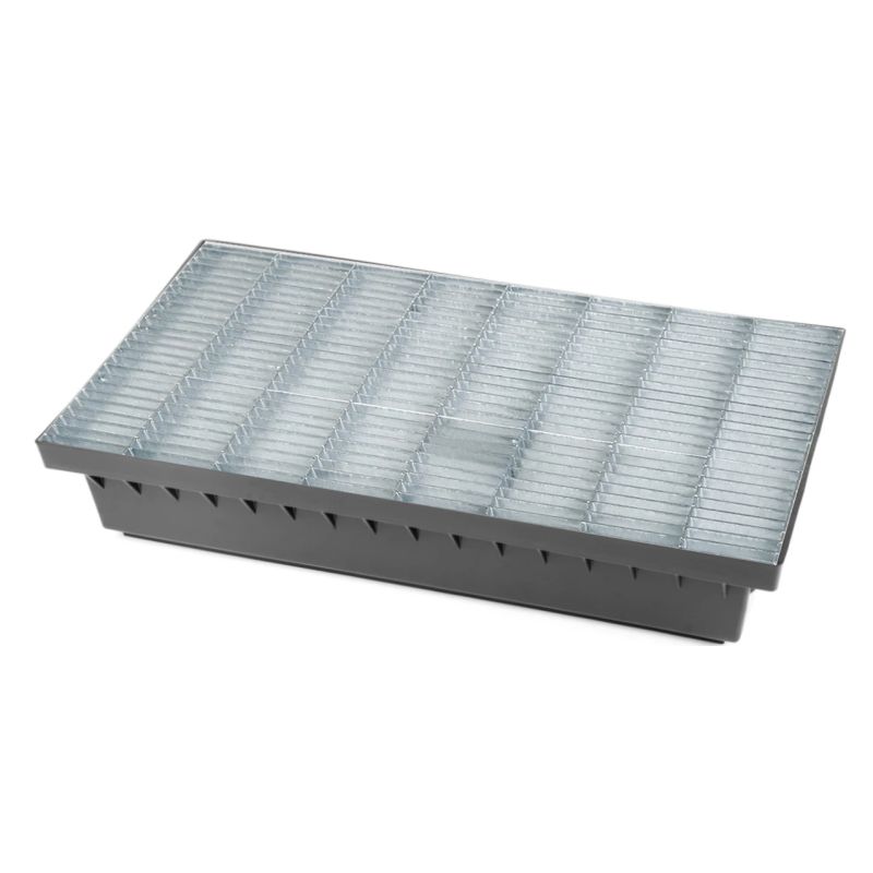 Paklāja režģis tērauda reste 58x37x10cm