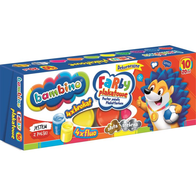 Guaša krāsas 10 5903235001956