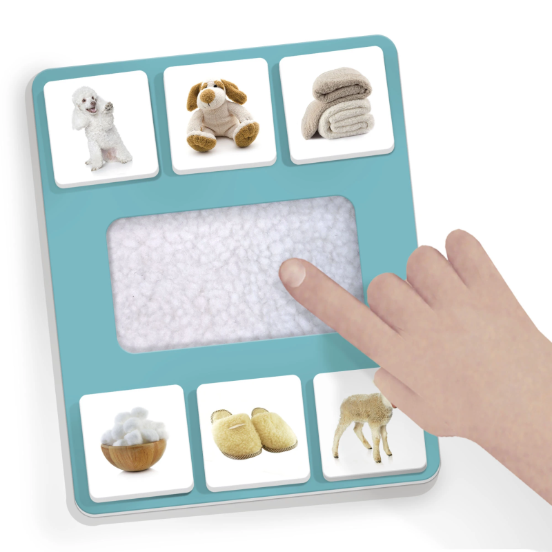 HEADU Montessori Izglītojoša spēle ´´Mana pirmā taktilā bibliotēka´´