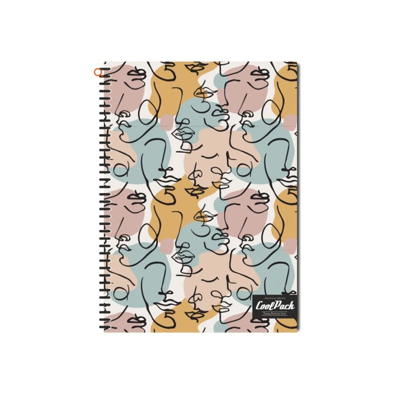 Burtnīca a4 ar spirāli 04446cp-f