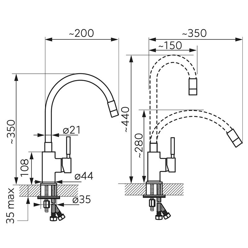 Kitchen mixfitness inoxgunmetal ferro