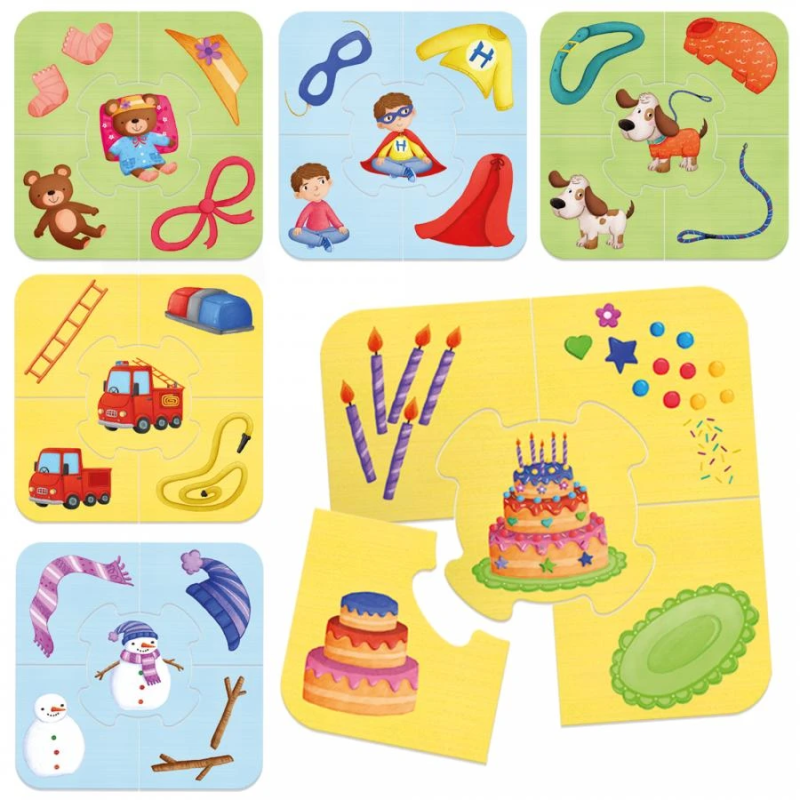 HEADU Izglītojoša spēle mazuļiem ´Kas to veido?´´