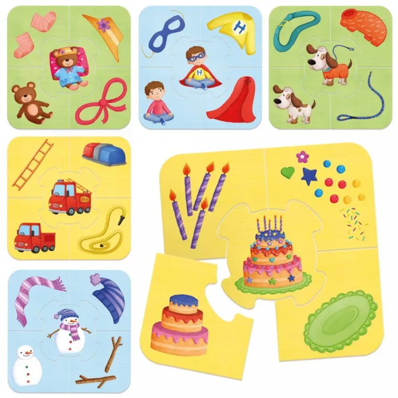 HEADU Izglītojoša spēle mazuļiem ´Kas to veido?´´