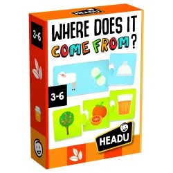 HEADU Lavinantis žaidimas „Iš ko tai pagaminta?“