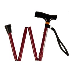 Saliekams spieķis alumīnija sarkans